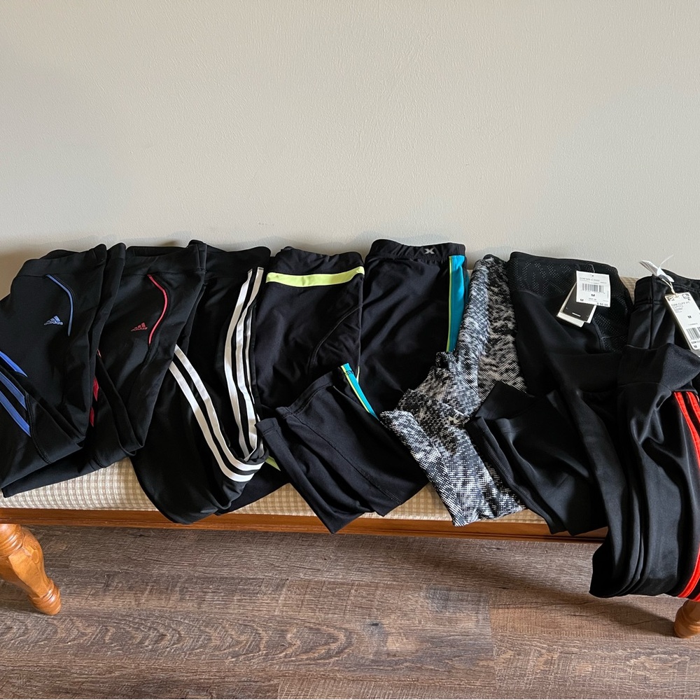 Various Women’s Leggings and Workout Pants